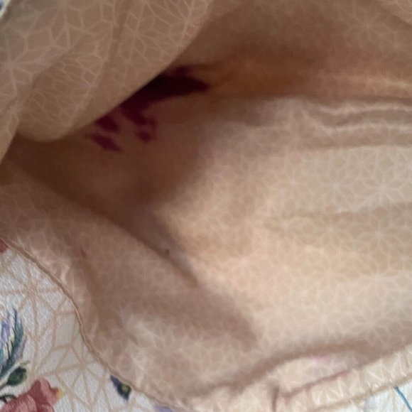 Women Shoulder Bag Multi Color Floral Print Faux Leather Bag - Picture 10 of 10